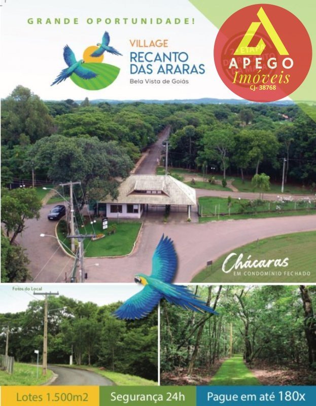 Chácara - Venda - Jardim Bela Vista - Continuação - Aparecida de Goiânia - GO